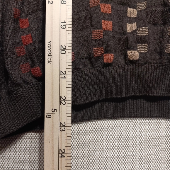 Vintage Tasmere Sweater by St. Croix, XL, Brown & Orange, Great condition - Picture 2 of 5
